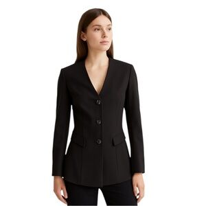 & Other Stories - NWT Atelier Fitted Black Blazer Jacket Sz 6